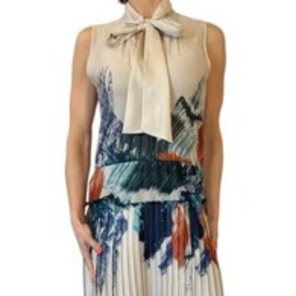 BCBGMAXAZRIA Pleated Dress - Picture 1 of 6